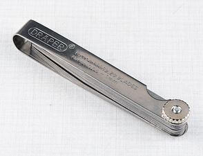 Blade metric gauge set 0.05-1.0mm - 20pcs (Jawa CZ 125 175 250 350) / 