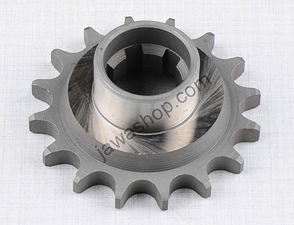 Drive sprocket - 18t with extension (Jawa 250 350 Kyvacka) / 
