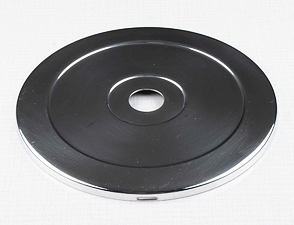 Wheel hub cover front - polished (Jawa CZ 125 175 250 350 Panelka) / 