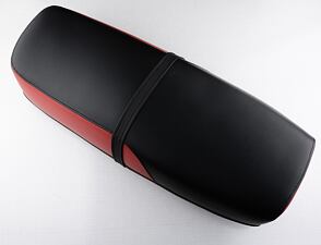 Seat black / red side (Jawa 350 634) / 