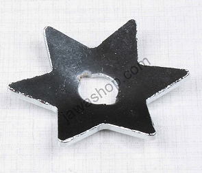 Washer of seat shock absorber - star (Jawa 250 350 Perak) / 
