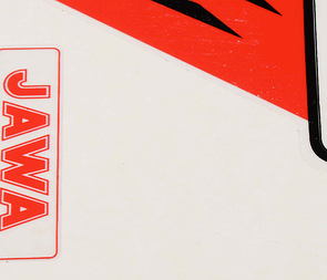 Sticker set JAWA - red (Jawa 50 Babetta 210) / 