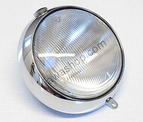 Headlamp complete (Jawa CZ 125 175 250 350 Kyvacka) / 