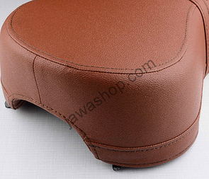 Seat guitar - light brown (Jawa CZ 125 175 250 350 Kyvacka) / 