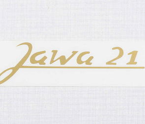 Sticker Jawa 21 110x32mm (Jawa 50 Pionyr 21) / 