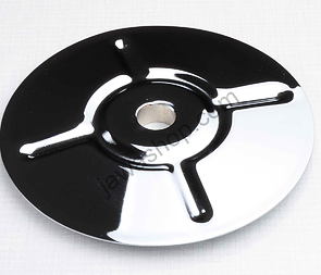 Cover of rear chain wheel - chrome (CZ 125 175 250 450 - 475) / 