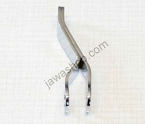 Brake arm lever - rear - chrome (Jawa 50 Pionyr 550) / 