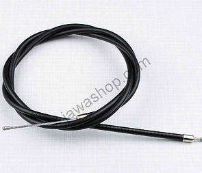 Throttle valve bowden cable - longer (Jawa CZ 125 175 250 350 Kyvacka) / 