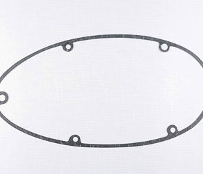 Gasket of left crankcase cover (clutch) - 0.8mm (Jawa 350 Kyvacka) / 