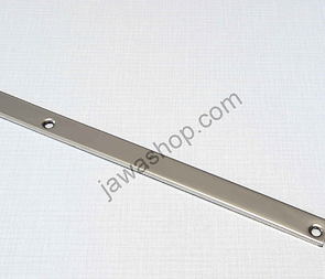 Stainless moulding 655mm - under seat left (CZ 175 scooter 501) / 