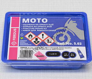 Moto tube repair kit (Jawa CZ 125 175 250 350) / 
