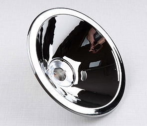 Parabolic reflector with bulb socket (Jawa CZ 125 175 250 350 Kyvacka) / 