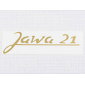 Sticker Jawa 21 110x32mm (Jawa 50 Pionyr 21) / 