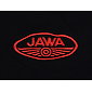 T-shirt black with red JAWA logo / 