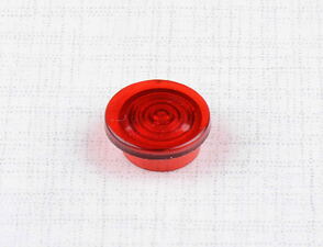 Control bulb shield - red (Jawa 350 634 638 639) / 