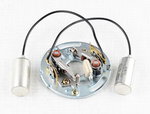 Contact breaker base plate set 2-cylinders (Jawa 350) /  Contact breaker base plate set 2-cylinders (Jawa 350) /