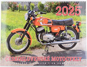 Calendar 2025 - wall 420x315mm (Jawa CZ Simson) / 