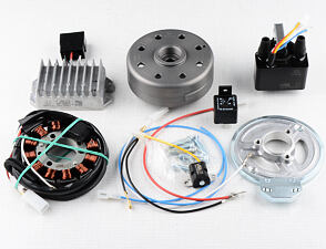 Ignition set VAPE 6V SZ14 - double output (Jawa CZ 250 350) / Ignition set VAPE 6V SZ14 - double output (Jawa CZ 250 350) /