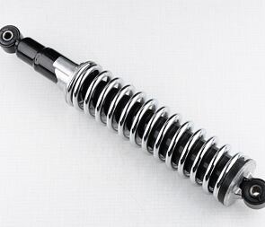 Rear shock - chrome spring (Simson) / 