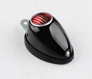 Tail lamp complete with rubber - black (Jawa 250 350 Perak, CZ) / 