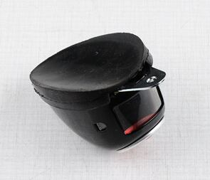 Tail lamp complete with rubber - black (Jawa 250 350 Perak, CZ) / 