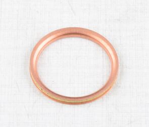 Sealing ring of exhaust pipe - copper (Simson) / 