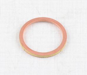 Sealing ring of exhaust pipe - copper (Simson) / 