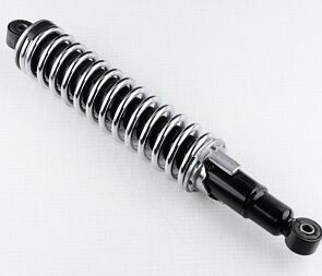 Rear shock - chrome spring (Simson) / 