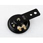 Electric horn 12V black (Jawa CZ Simson) / 