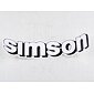 Sticker simson 215x50mm - white (Simson) / 