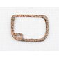 Gasket of carburetor float chamber - cork (Simson) / 